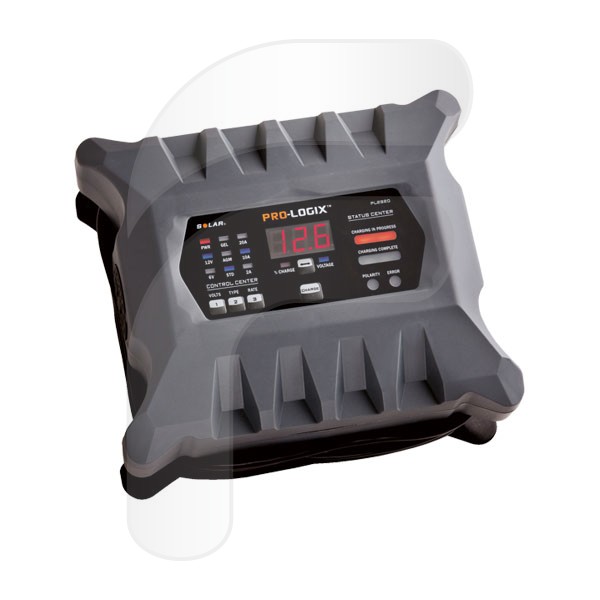 CARGADOR DE BATERÍAS SOLAR PROLOGIX 6/12V 20/10/2A